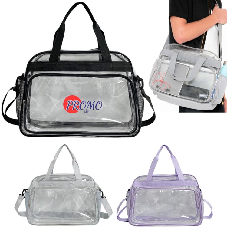 Clear Sports Duffel Bag Beach Tote 2