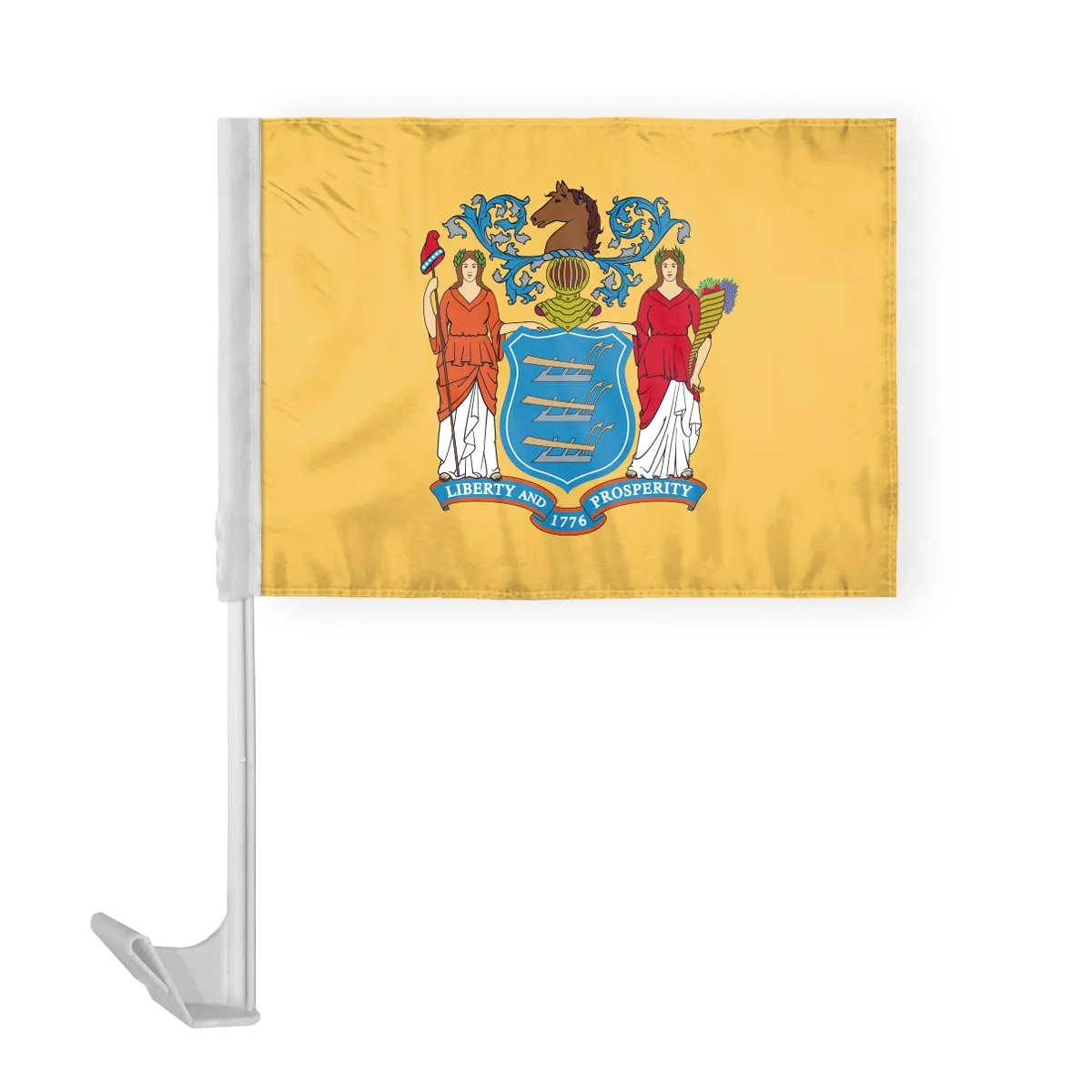 12"x16" & 10.5''x15'' New Jersey Car Flags 1
