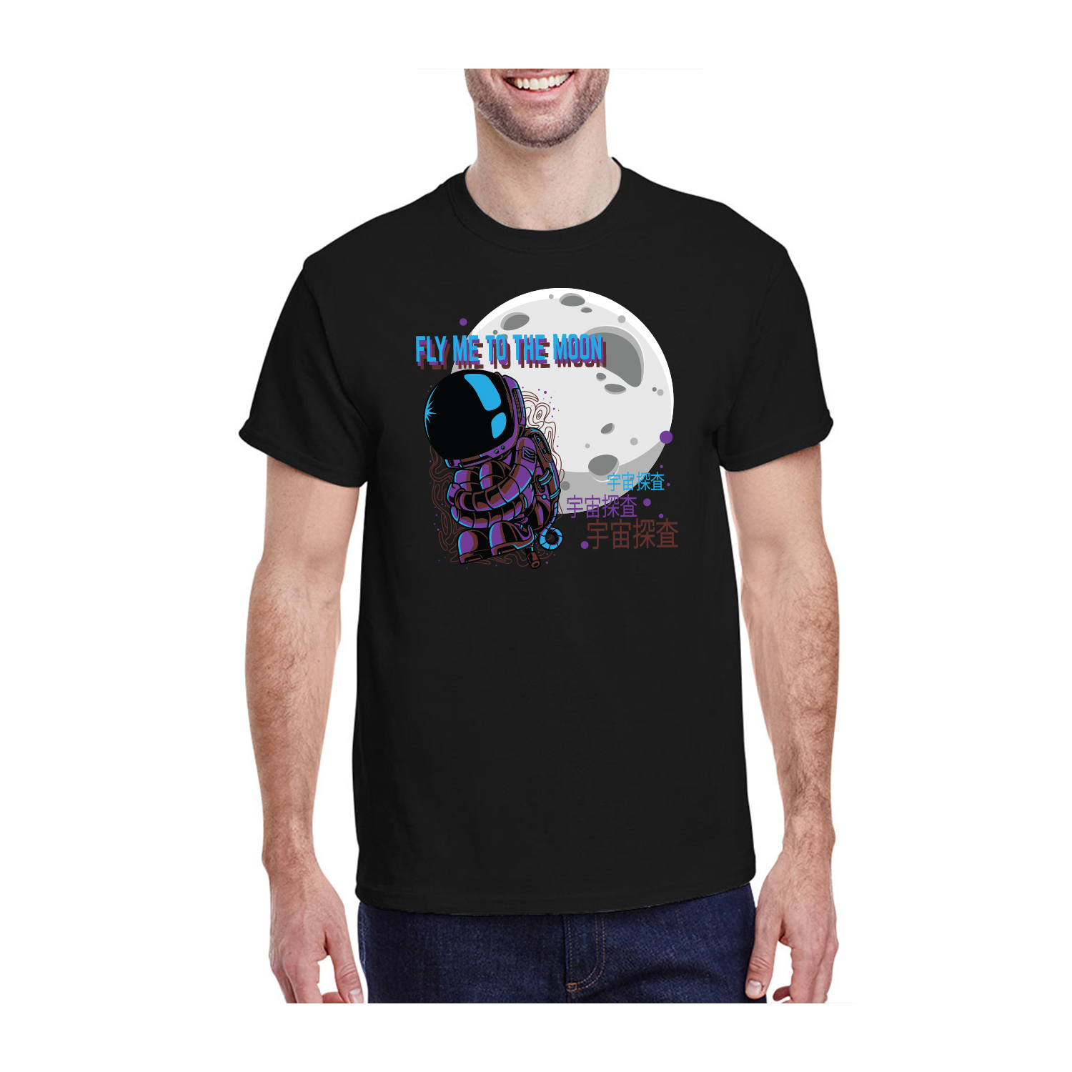 Gildan™ 5.3 oz Cotton Pre-Shrunk T-Shirt (Full Color Imprint) 6