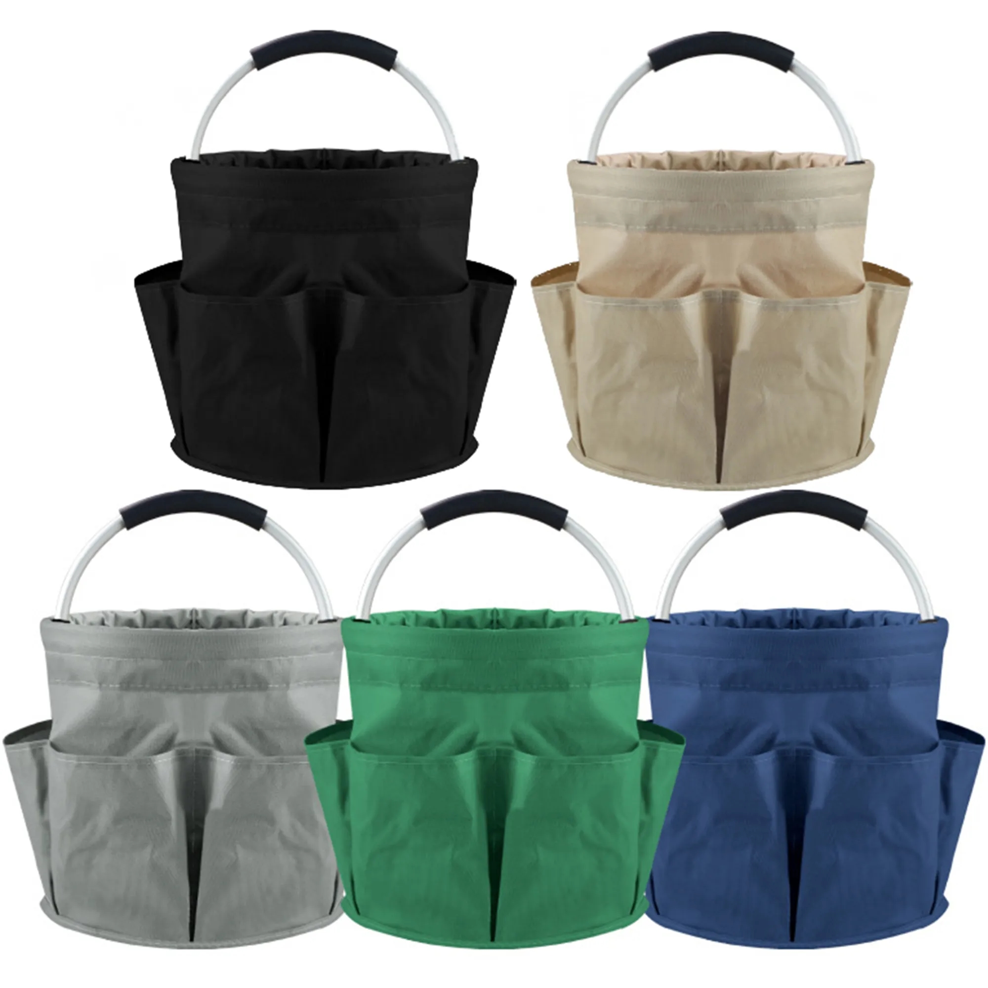 Foldable Tool Basket with Handle 5