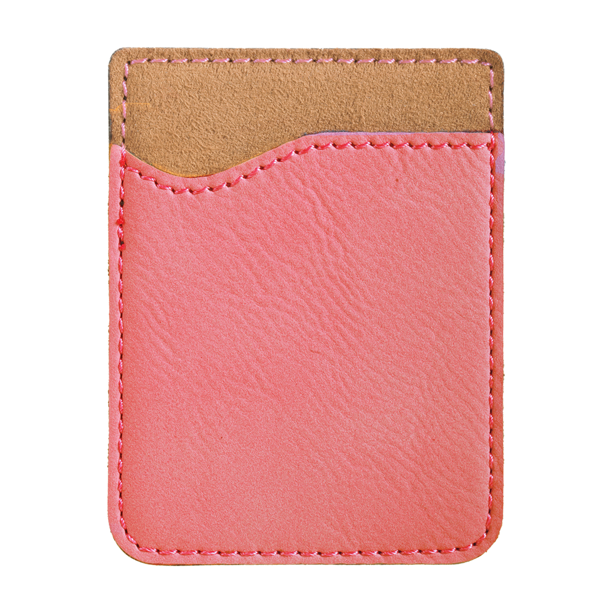 Pink Leatherette Phone Wallet 3