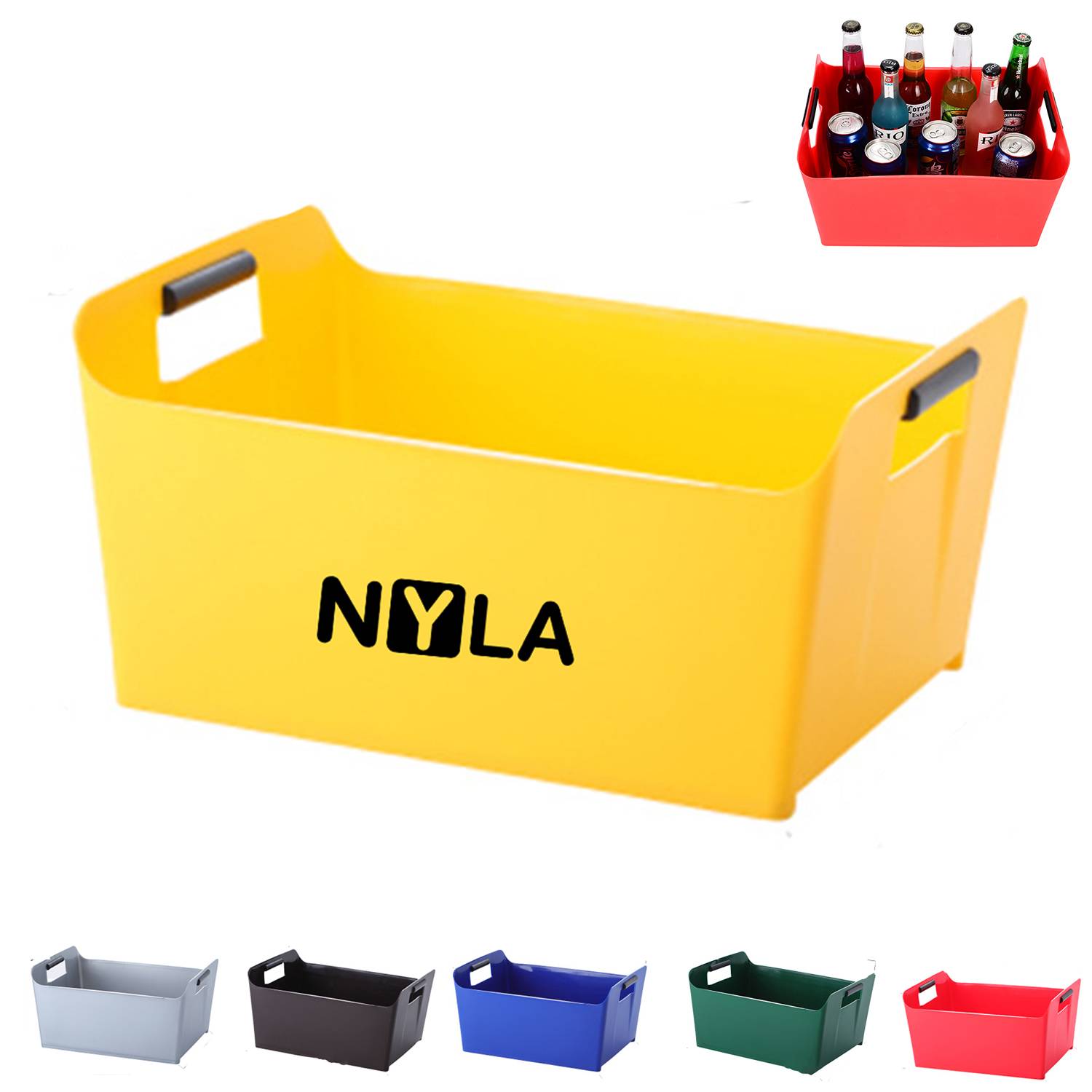 Plastic Wine Ice Buckets 2