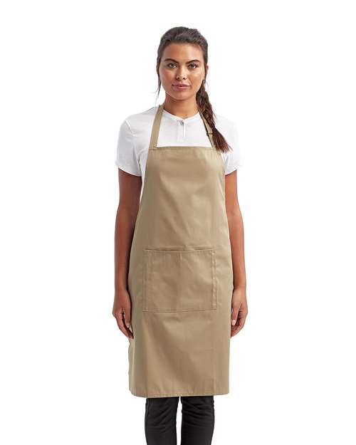 Recycled Pocket Bib Apron - RP154 60