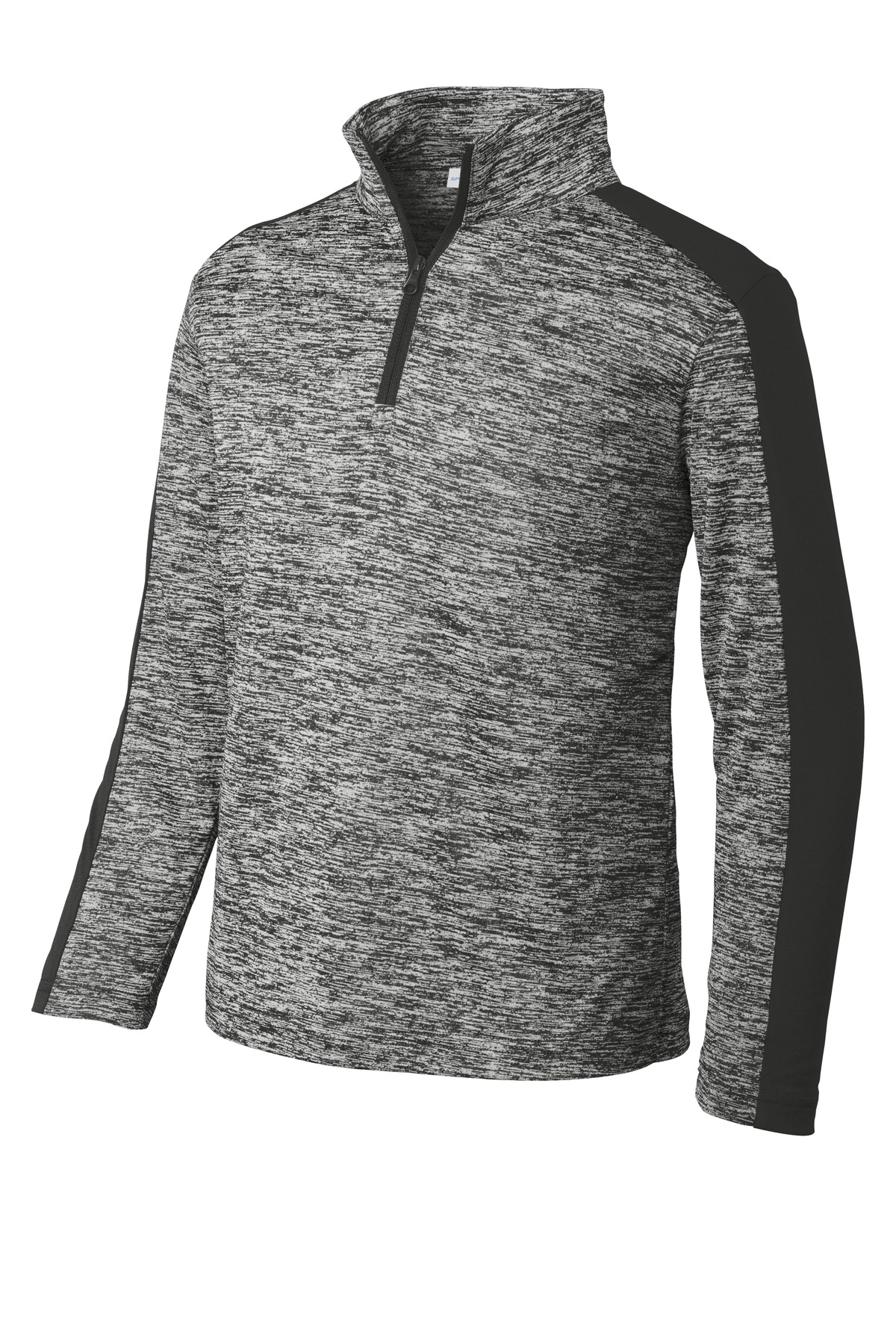 Sport-Tek Youth PosiCharge Electric Heather Colorblock 1/4-Zip Pullover. YST397 9