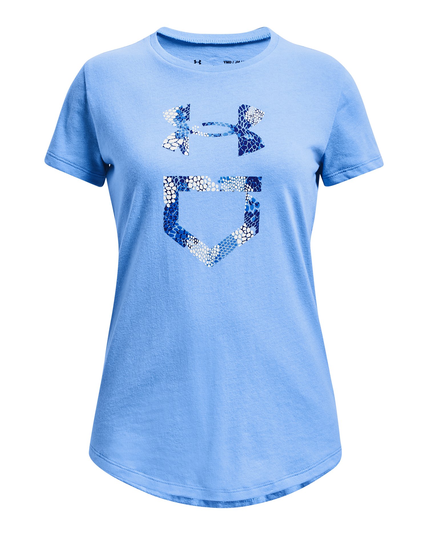 Girls' UA Softball Graphic Branded T-Shirt 3