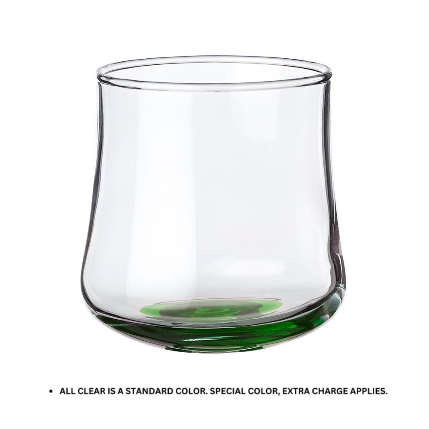 Elegant Rose Bud Stemless Glass, 11 oz. 2