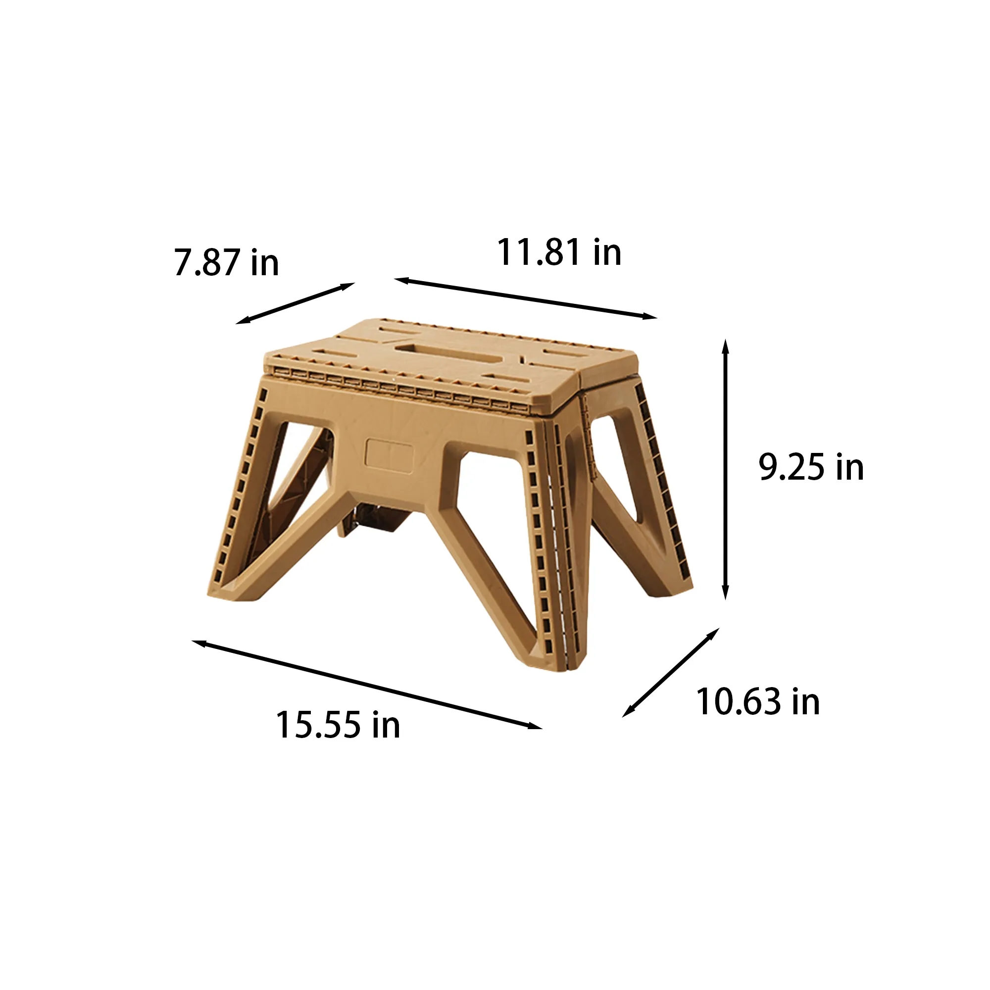 Portable Camping Folding Plastic Stool 5