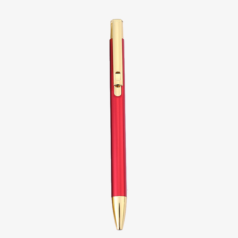 Metal Aluminum Pressing Ballpoint Pen Retractable Ballpoint Pen 6