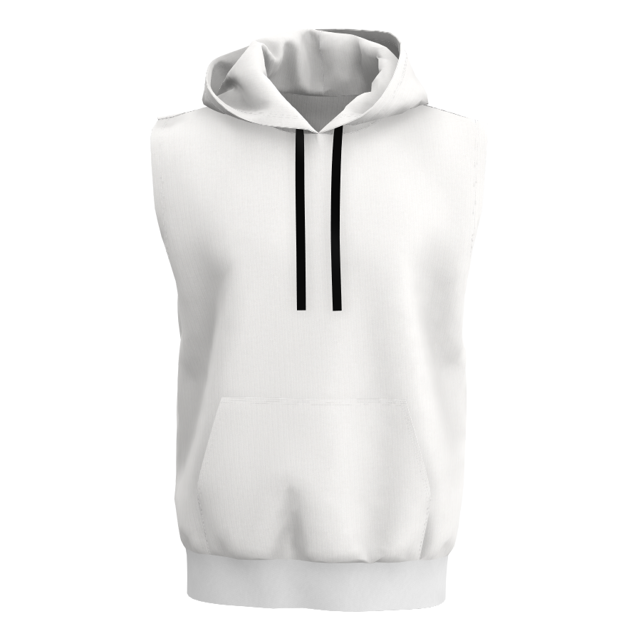 Hooded Sleeveless, custom hoodie or sweatshirt with logo imprint 2