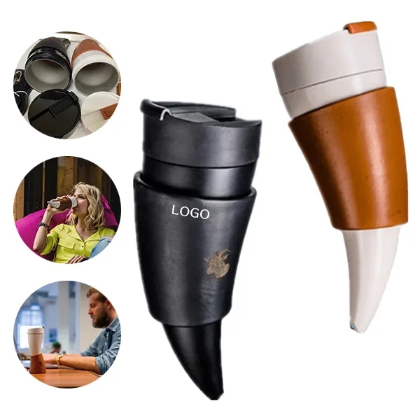 Stainless Steel Horn Cup - Insulated 11oz 2