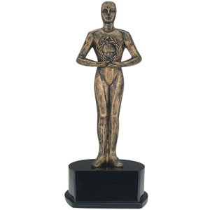 8-3/4" Modern Victory Male Resin Figure 2