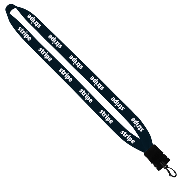 3/4" Cotton Lanyard with Plastic Snap-Buckle Release & Swivel Hook 5