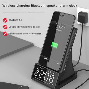 Wireless Charger With Speaker And Clock 4