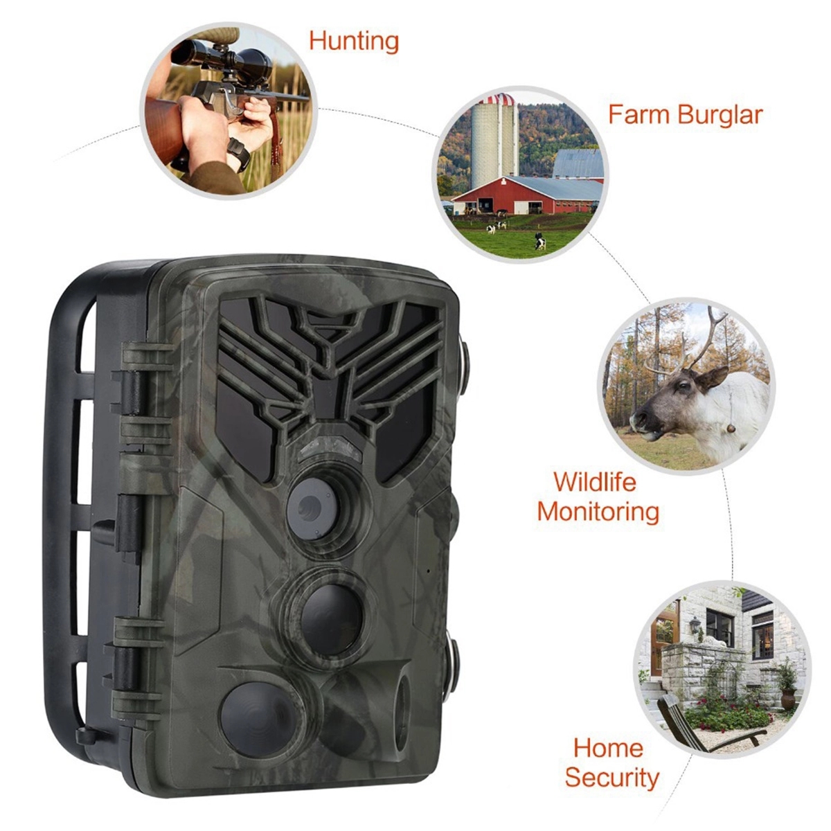 Long-Distance Wide-Angle Wifi Wireless Trail Hunting Camera 1