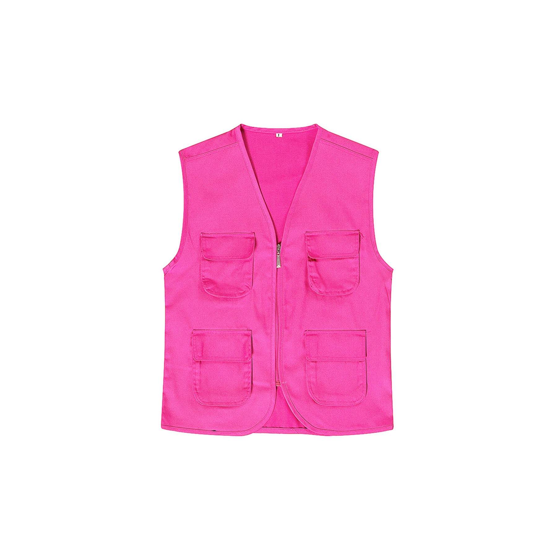 Multi-Pocket Work Clothes Vest Volunteer Vest 10