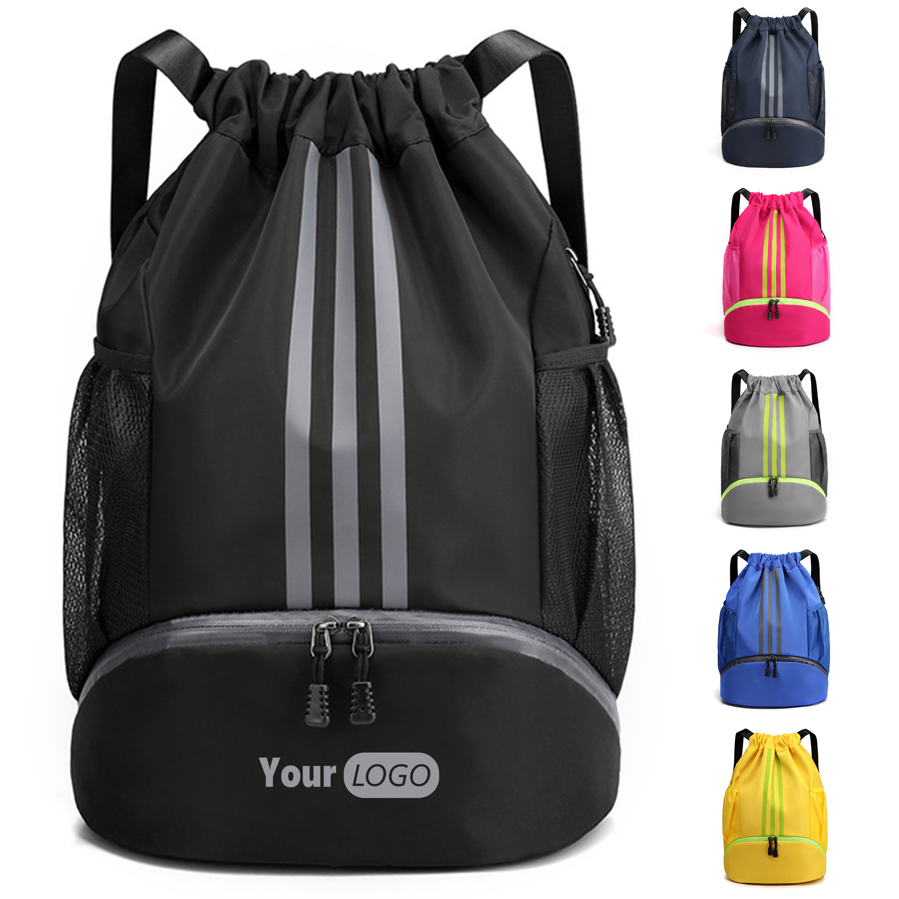 Oxford Outdoor Mountaineering Fitness Drawstring Backpack 1