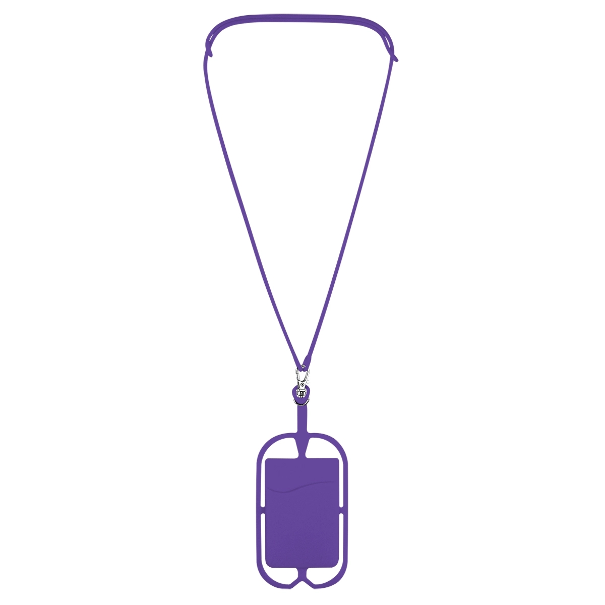 Silicone Card Sleeve with Lanyard 3