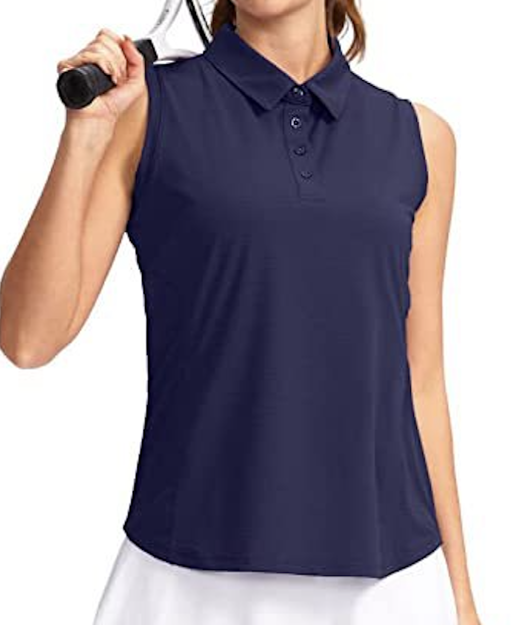 Women'S Sleeveless Golf Shirt 2