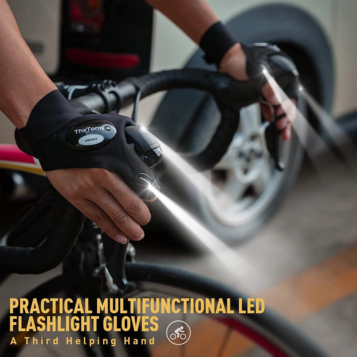 LED Flashlight Gloves 5