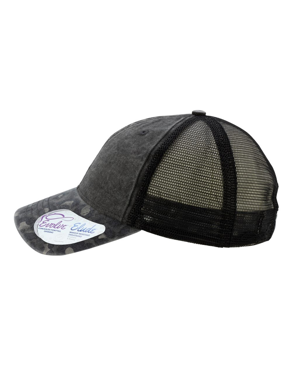 Women's Printed Bill with Mesh Back Cap - JANET 11