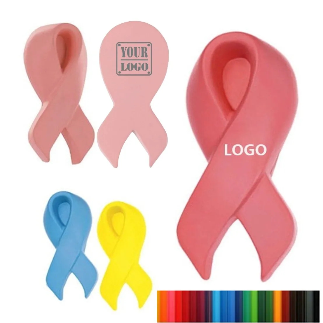 Awareness Award Ribbon Squeeze Stress Reliever 4