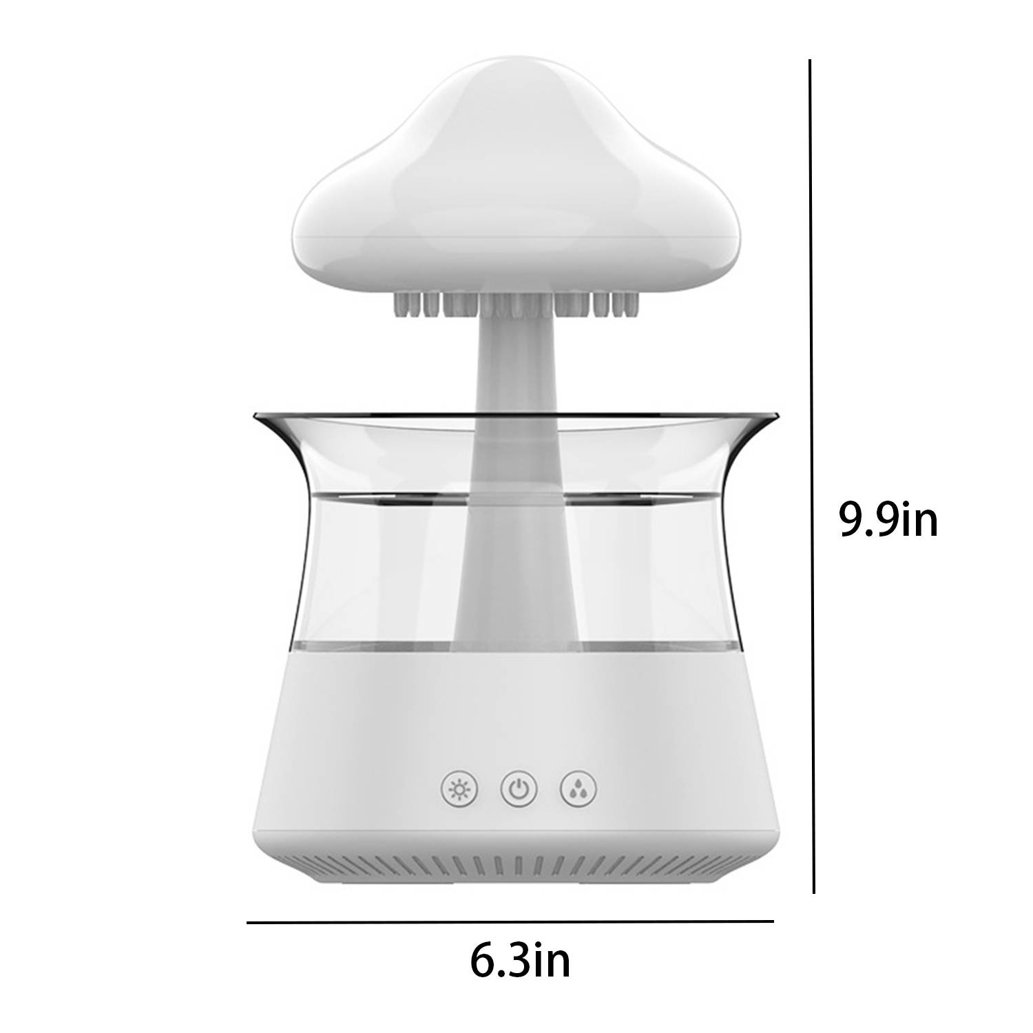 Plastic Humidifier Home Use Silent Air Hydration 3