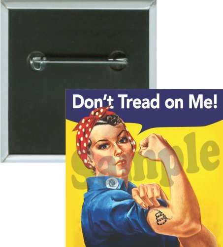 Tea Party, Don't tread on me Button