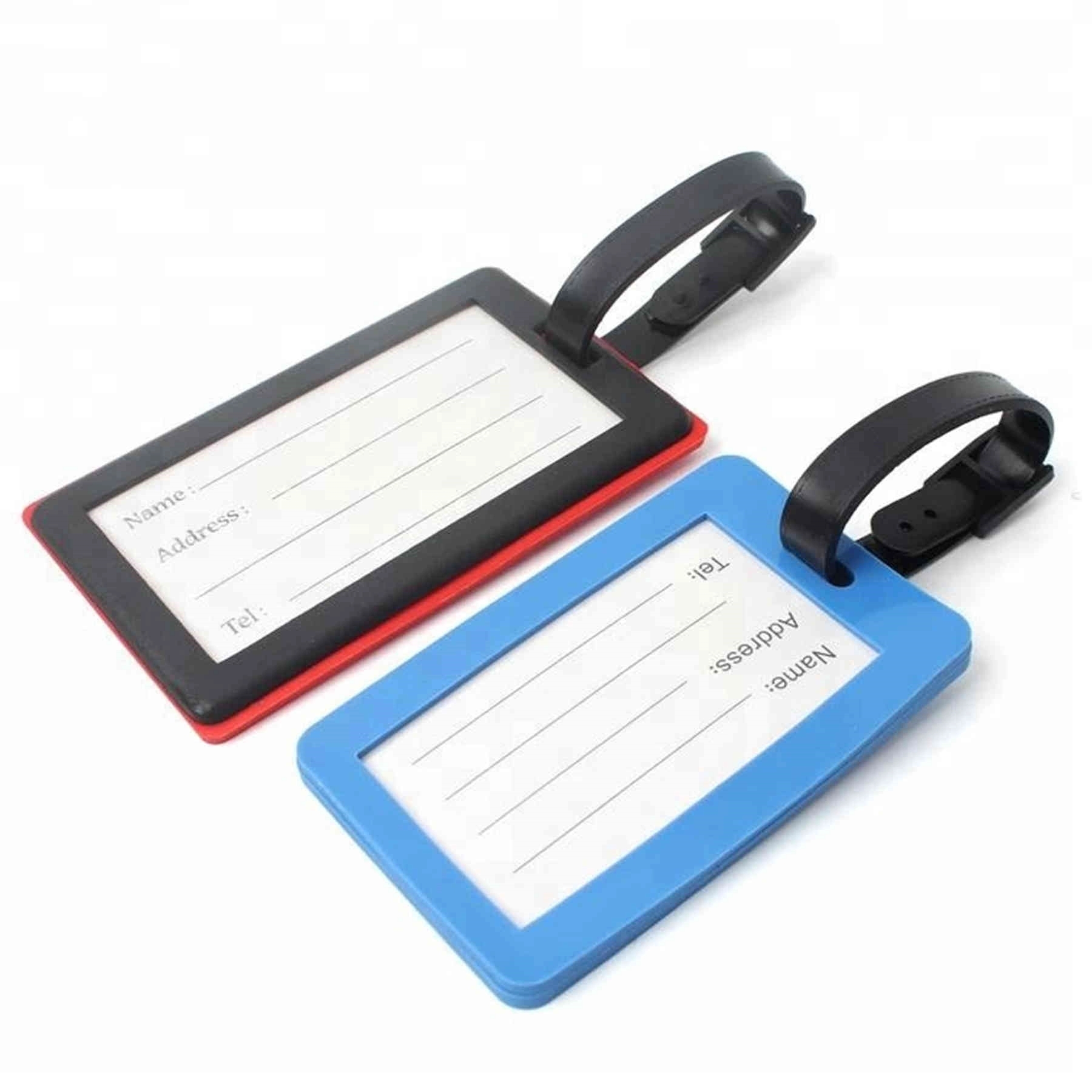 Soft PVC Luggage Tag 4