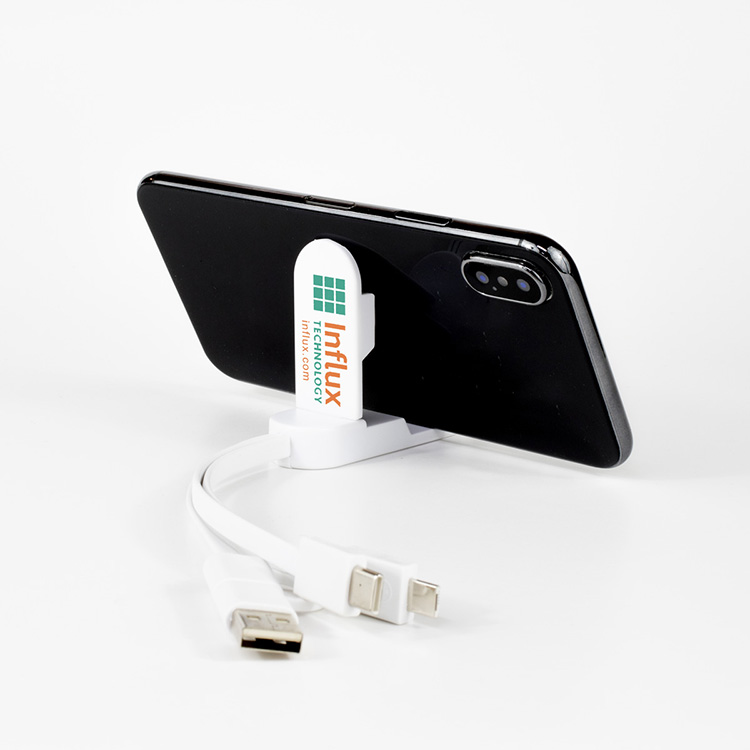 "ESCALANTE" 5-in-1 Cell Phone Charging Cable w/Phone Stand 61