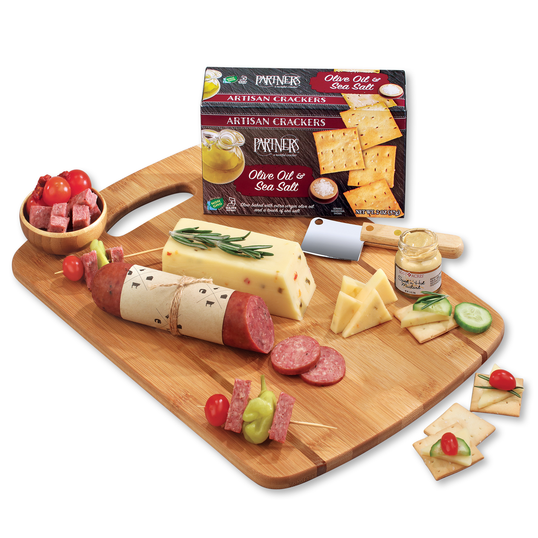 Shelf Stable Charcuterie Snack Board 2
