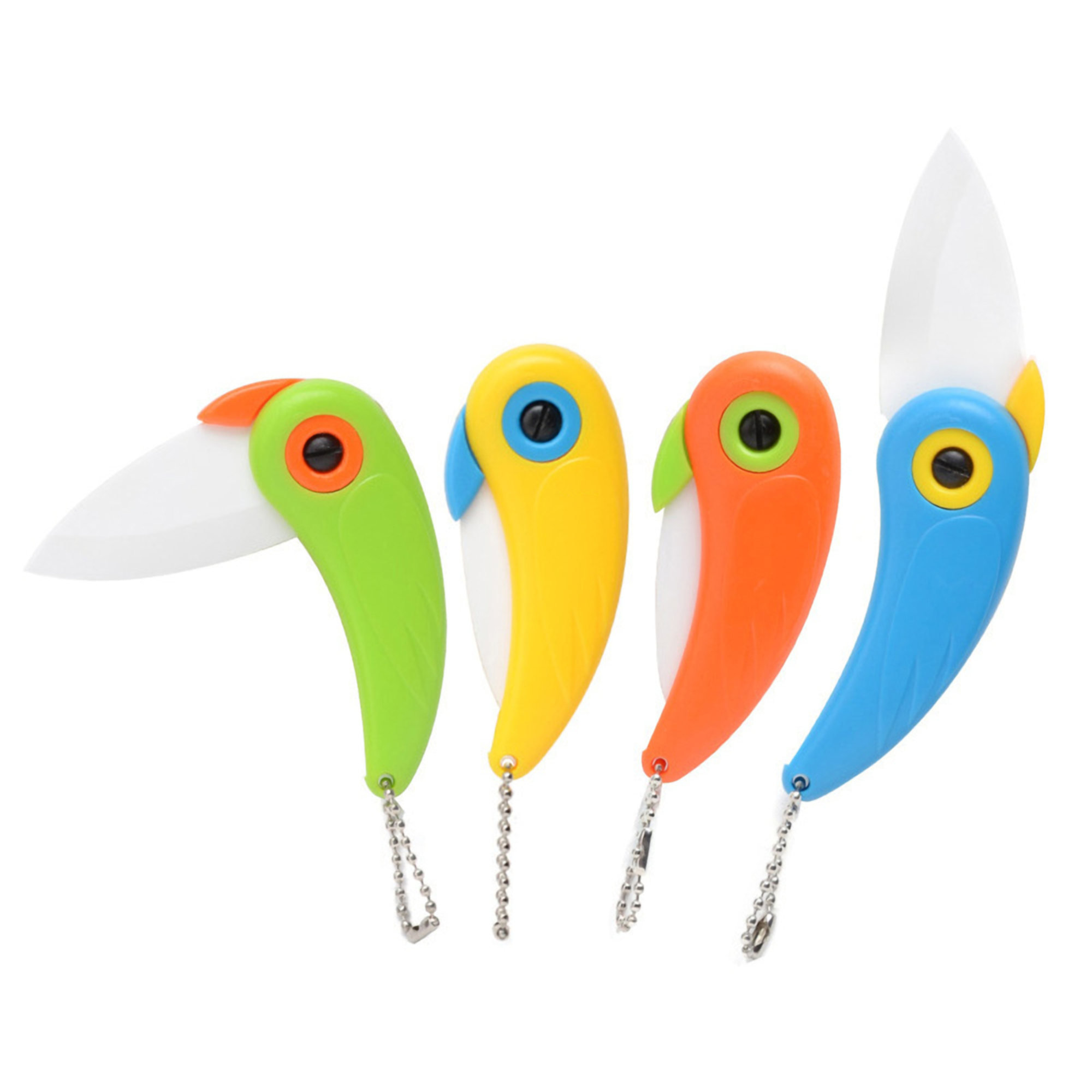 Parrot Design Ceramic Kitchen Knife 4