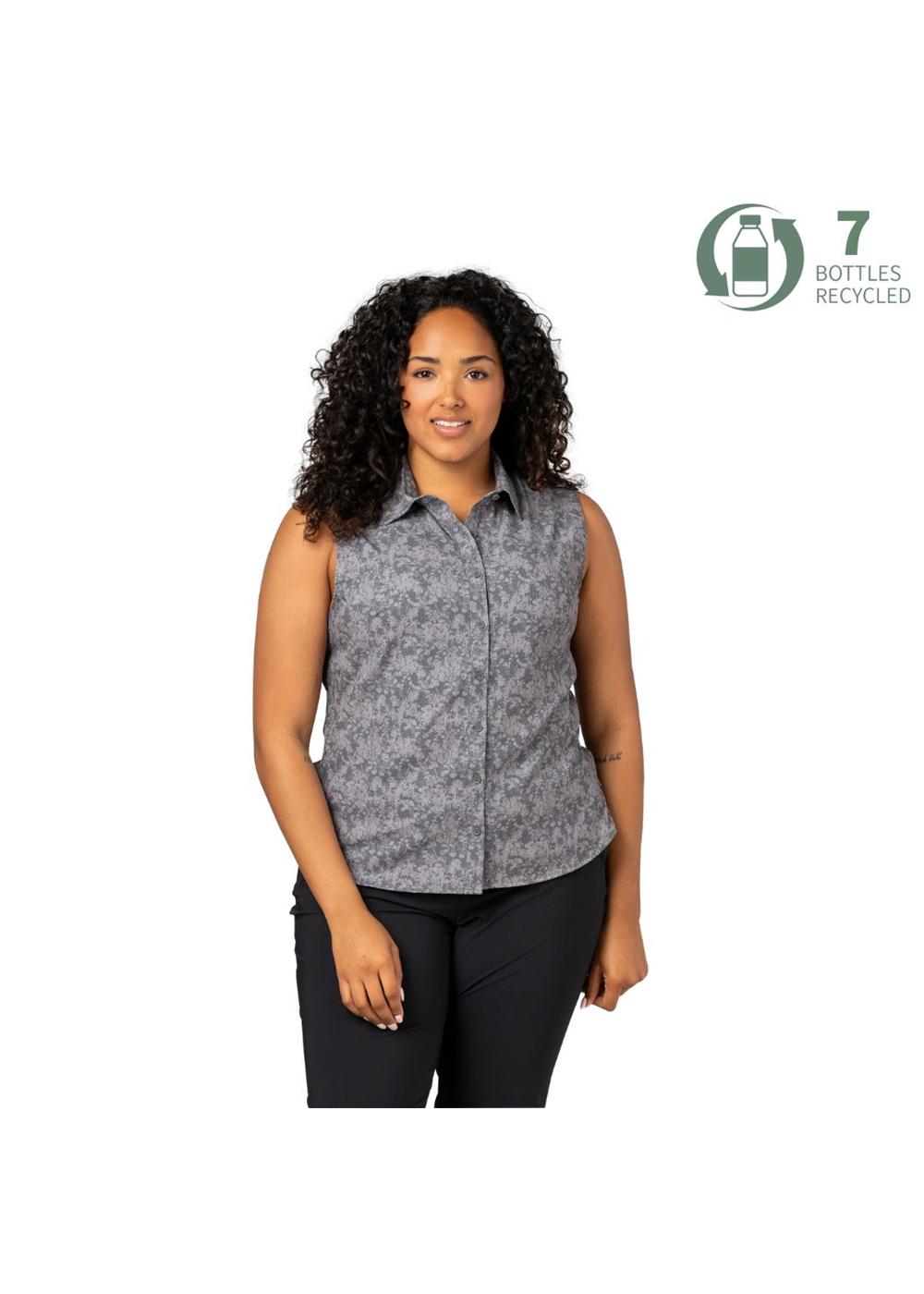 Storm Creek Women's Enthusiast 4-Way Stretch Printed Sleeveless Outdoor Shirt 5