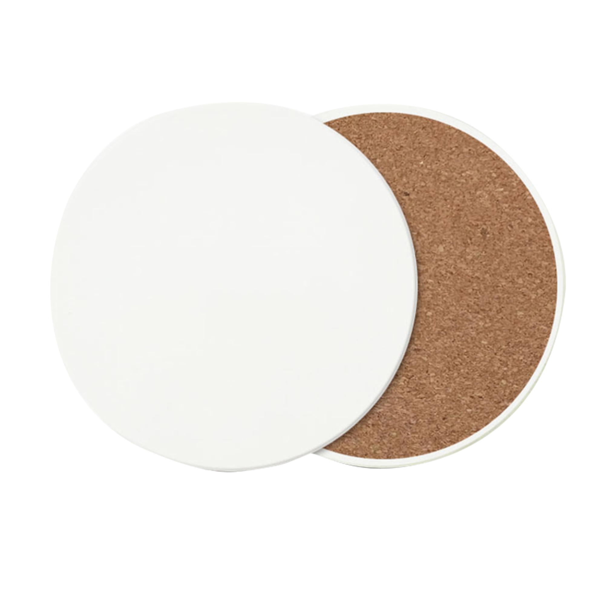4" Round Ceramic Coaster 3