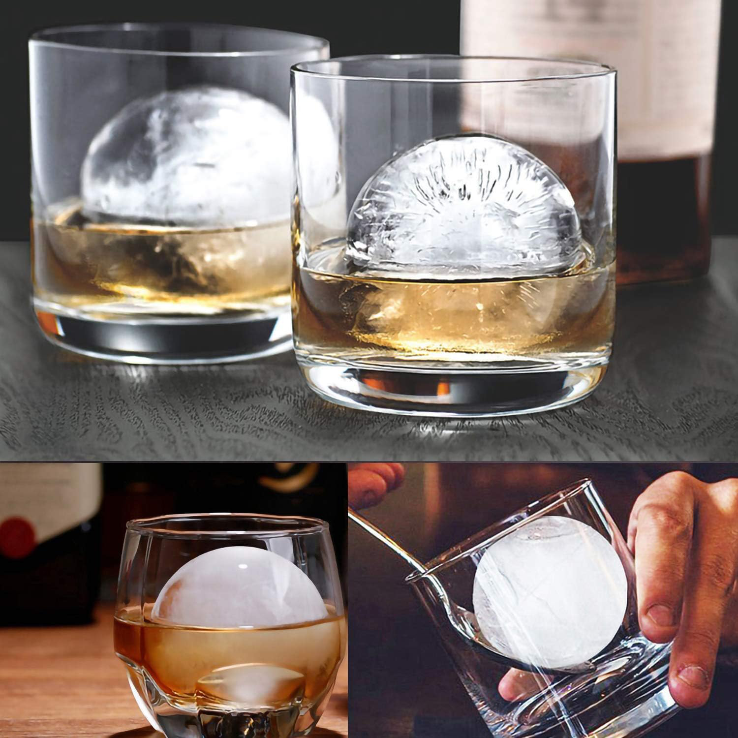 Single Sphere Ice Mold 6