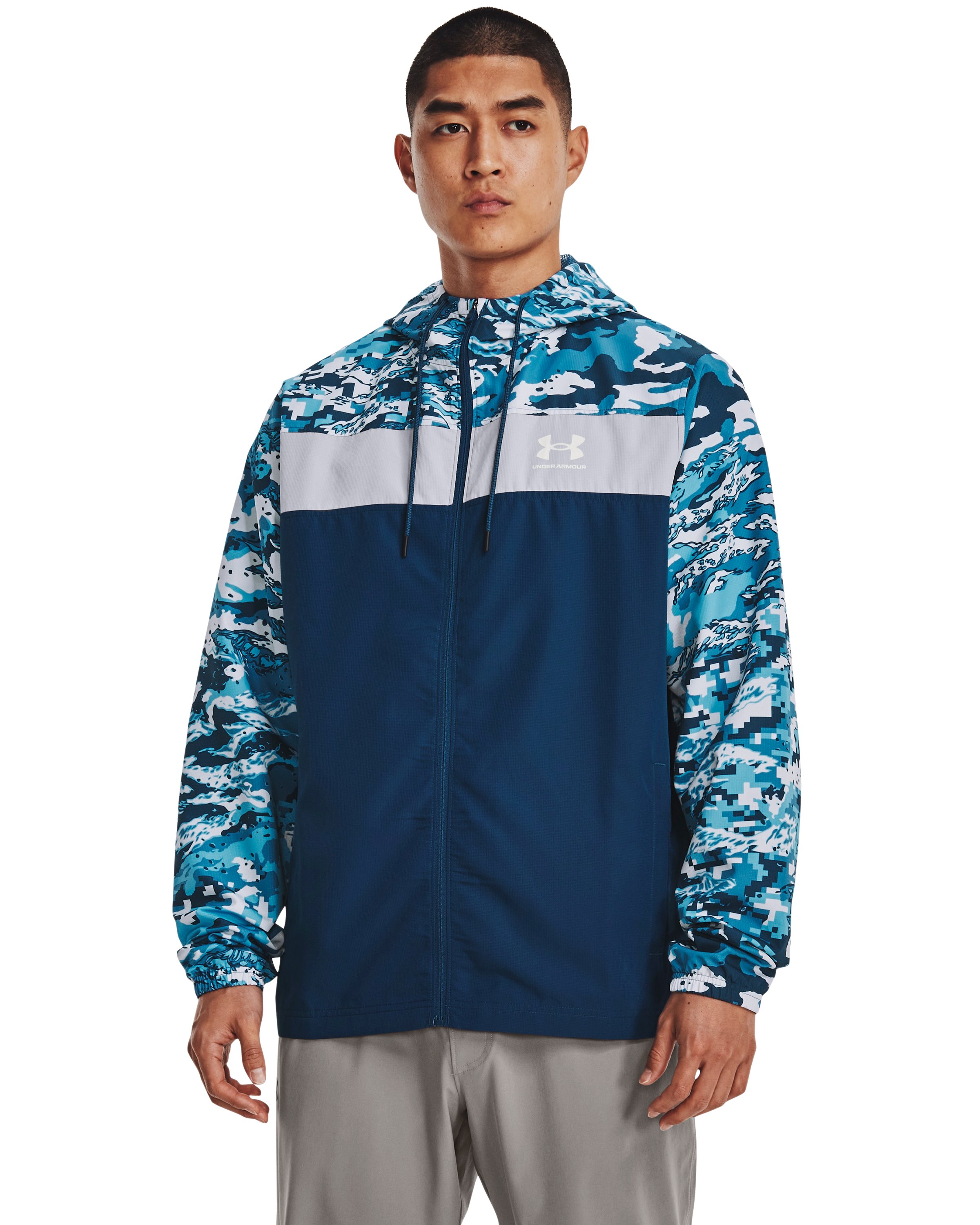 UA Sportstyle Camo Men's Windbreaker Jacket 3