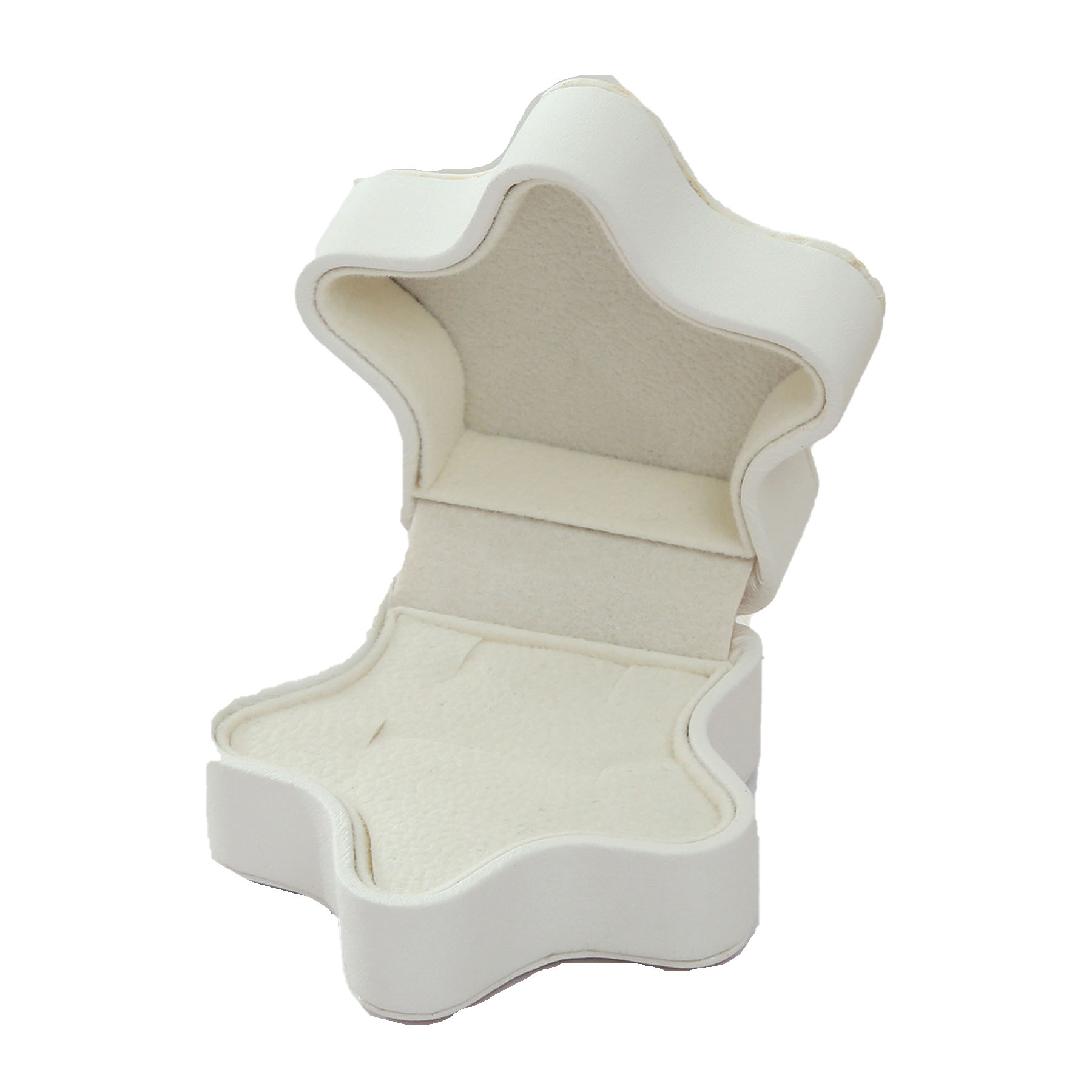 Star-Shaped Mini PU Leather Jewelry Box 3