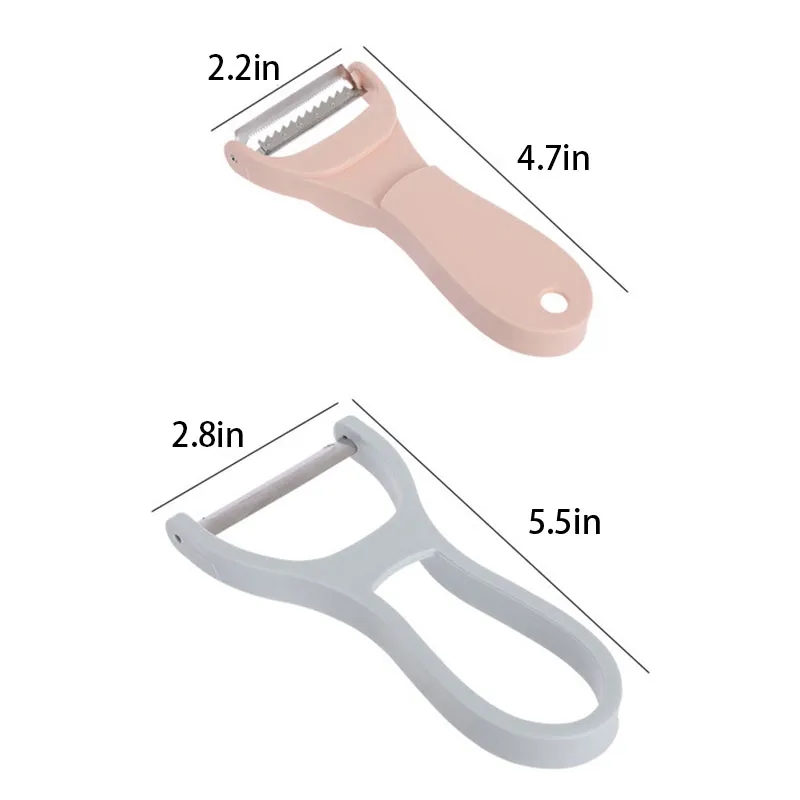 Stainless Steel 2-in-1 Fruit Peeler 9