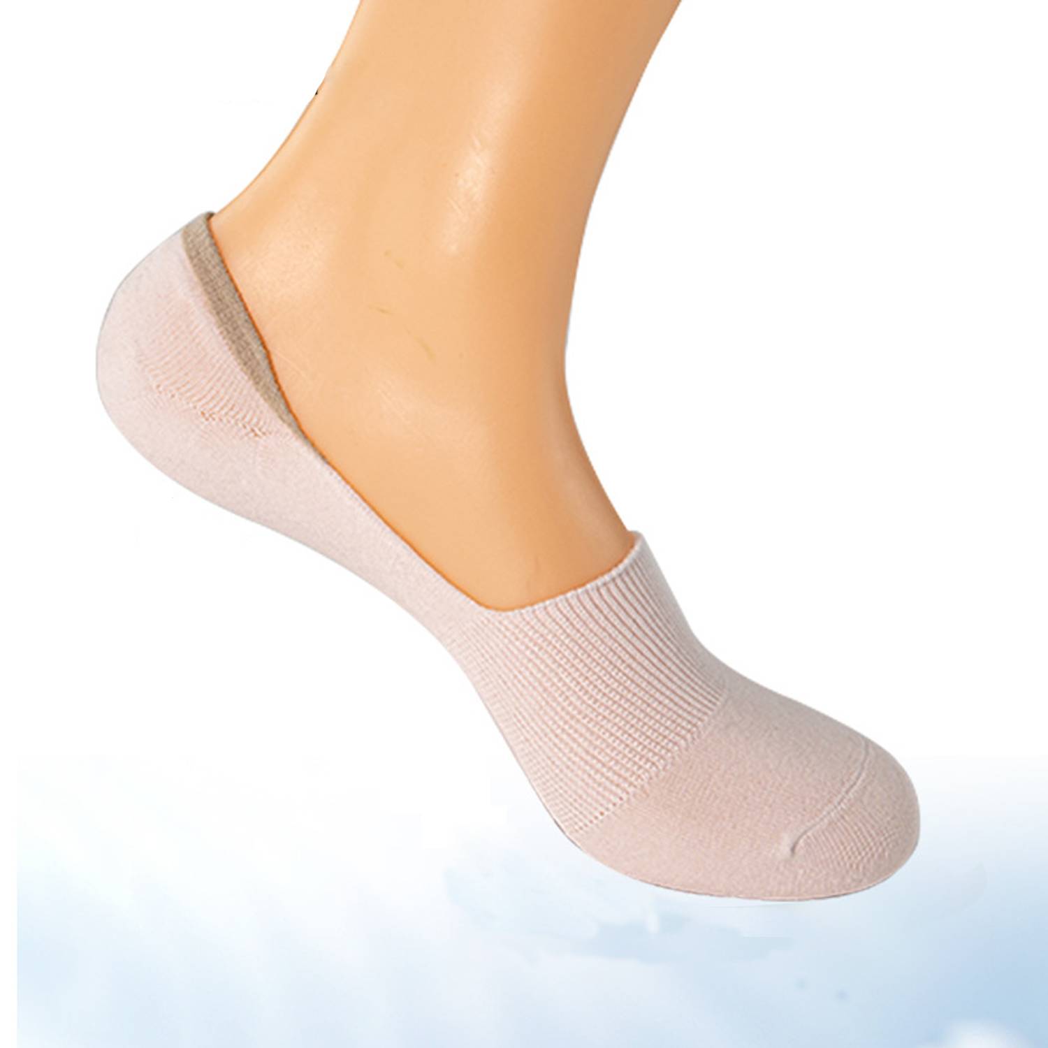Cotton Sweat Wicking No Show Socks 8