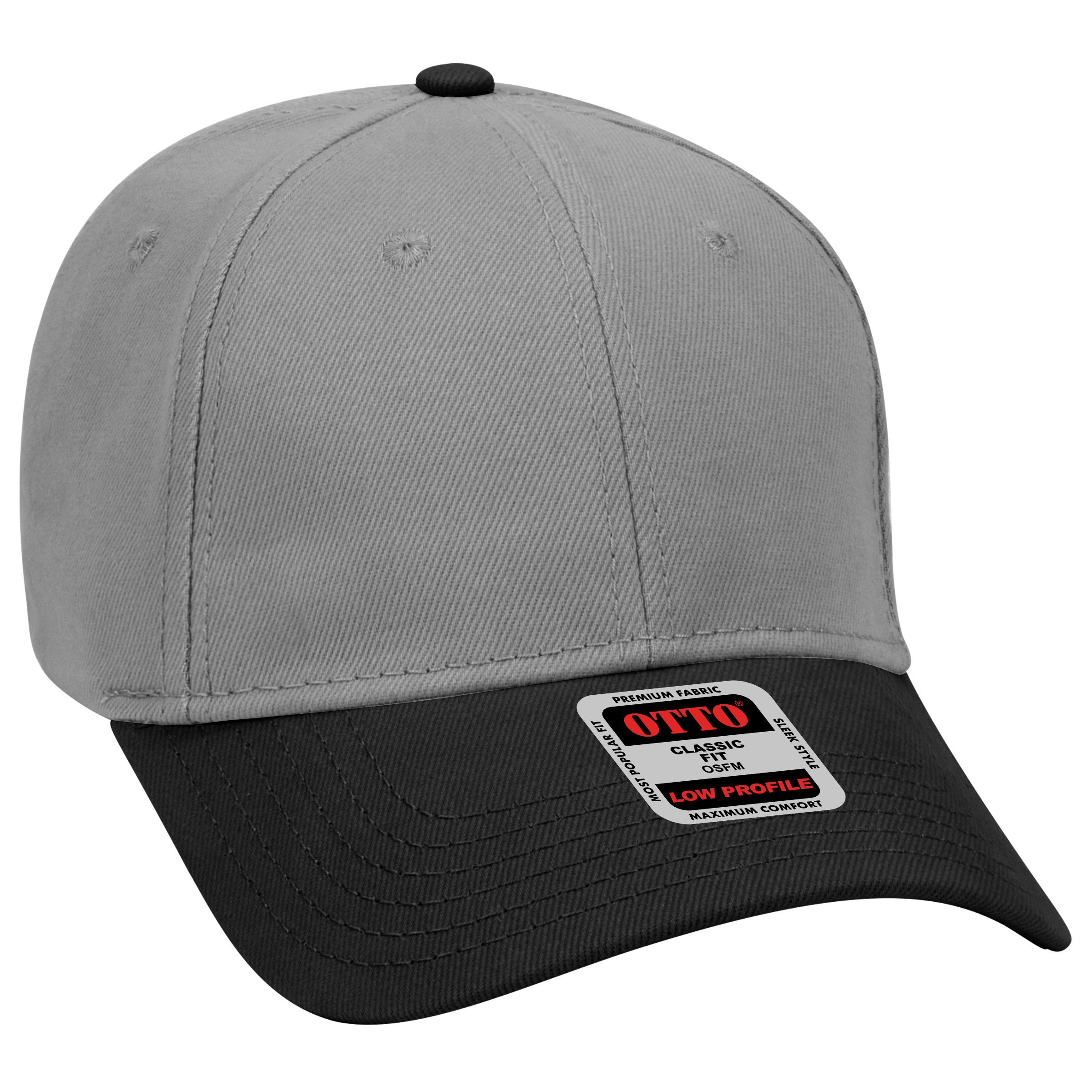 OTTO CAP® 6 Panel Low Profile Baseball Cap 30