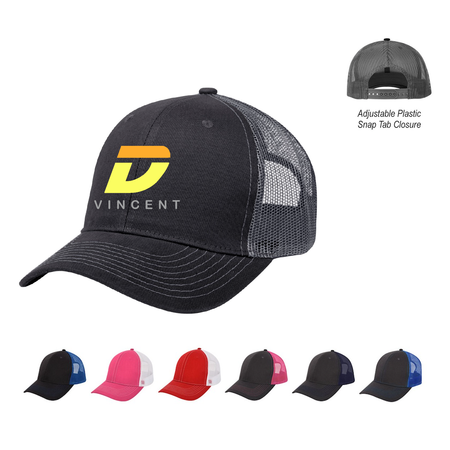 Cotton Twill Mesh Back Cap 2