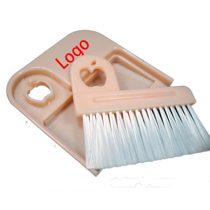 Handle Dust Pan Desktop Sweep Cleaning Brush 2