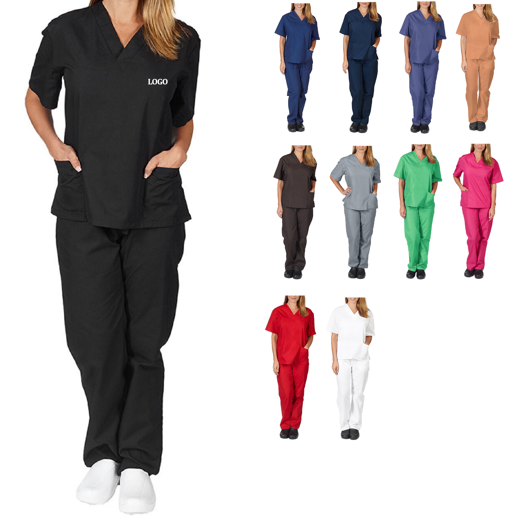 Town Scrubs for Women Scrub Set 5