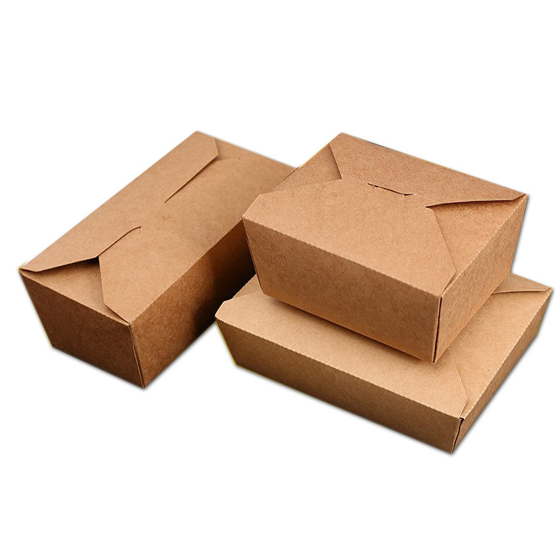 38oz Natural Disposable Food Box 2