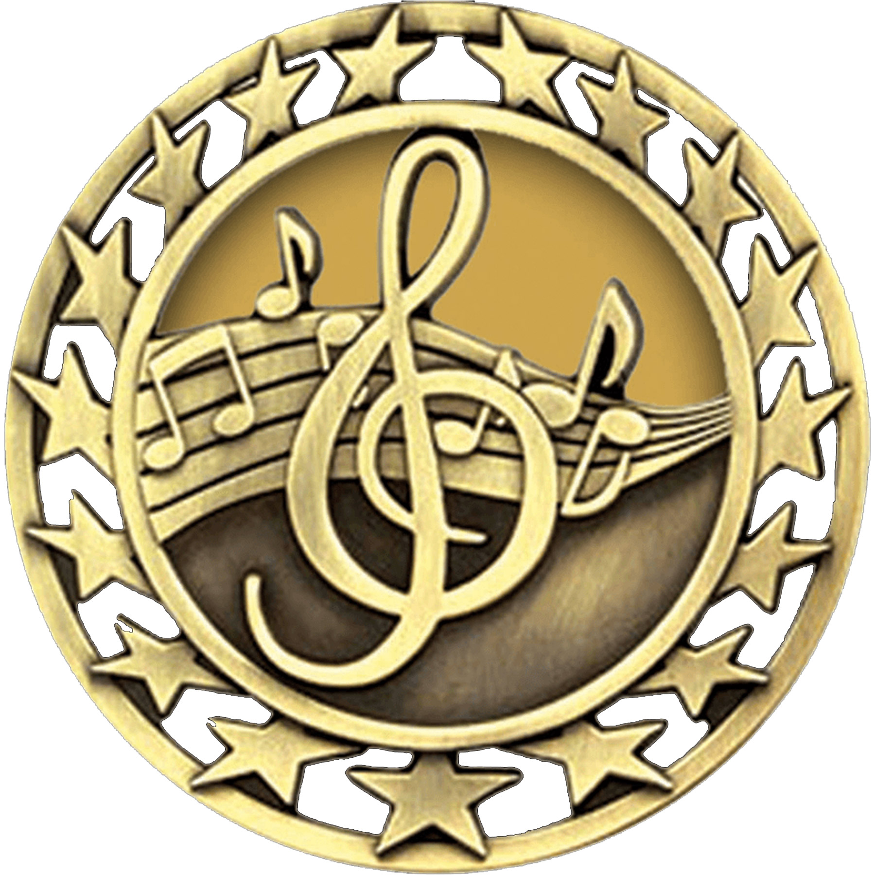Stock Star Sports Medals: Music 2