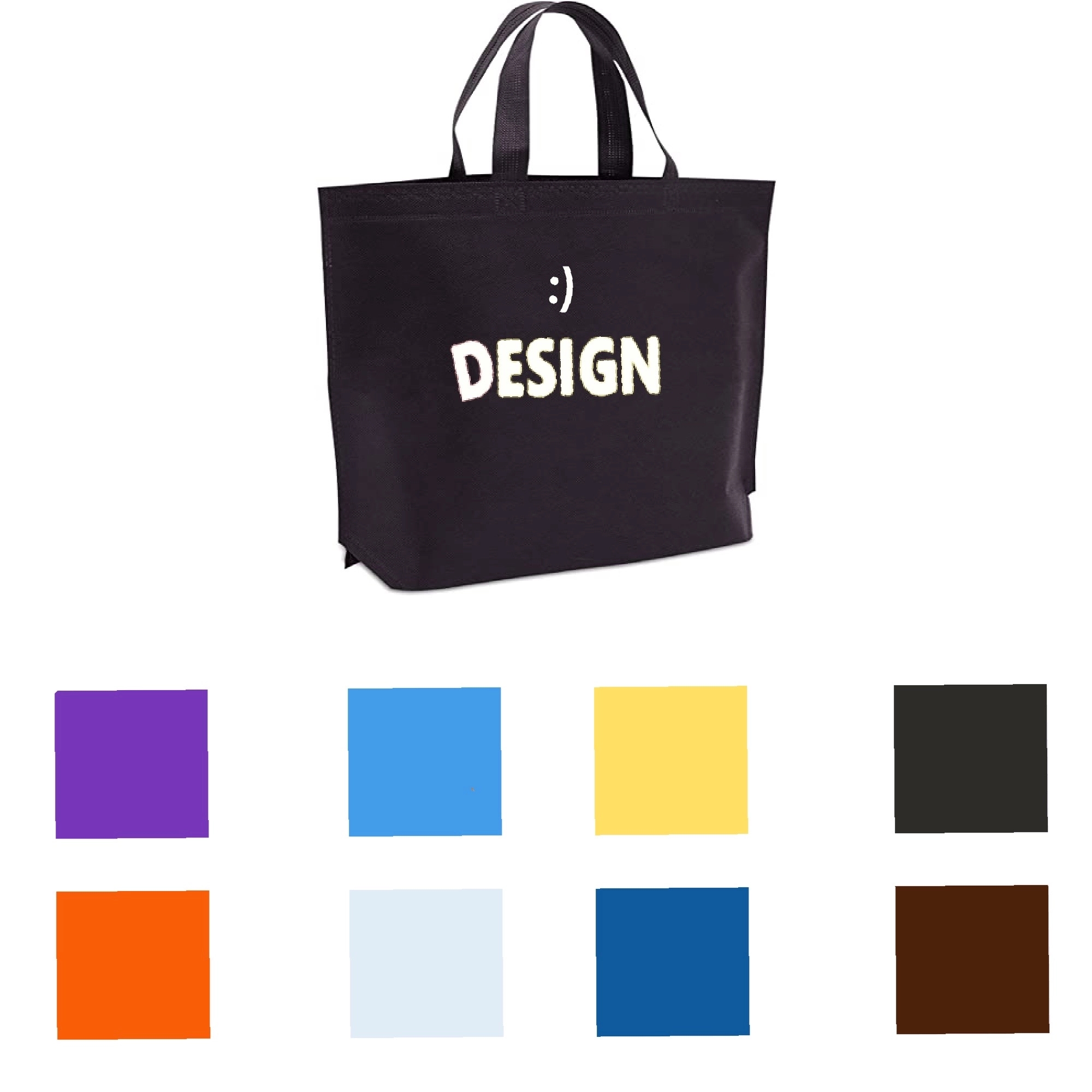Big Size Non-Woven Tote Bags MOQ 50PCS