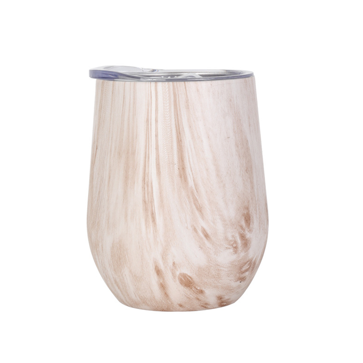 12oz Wood Grain Stainless steel Tumbler 1