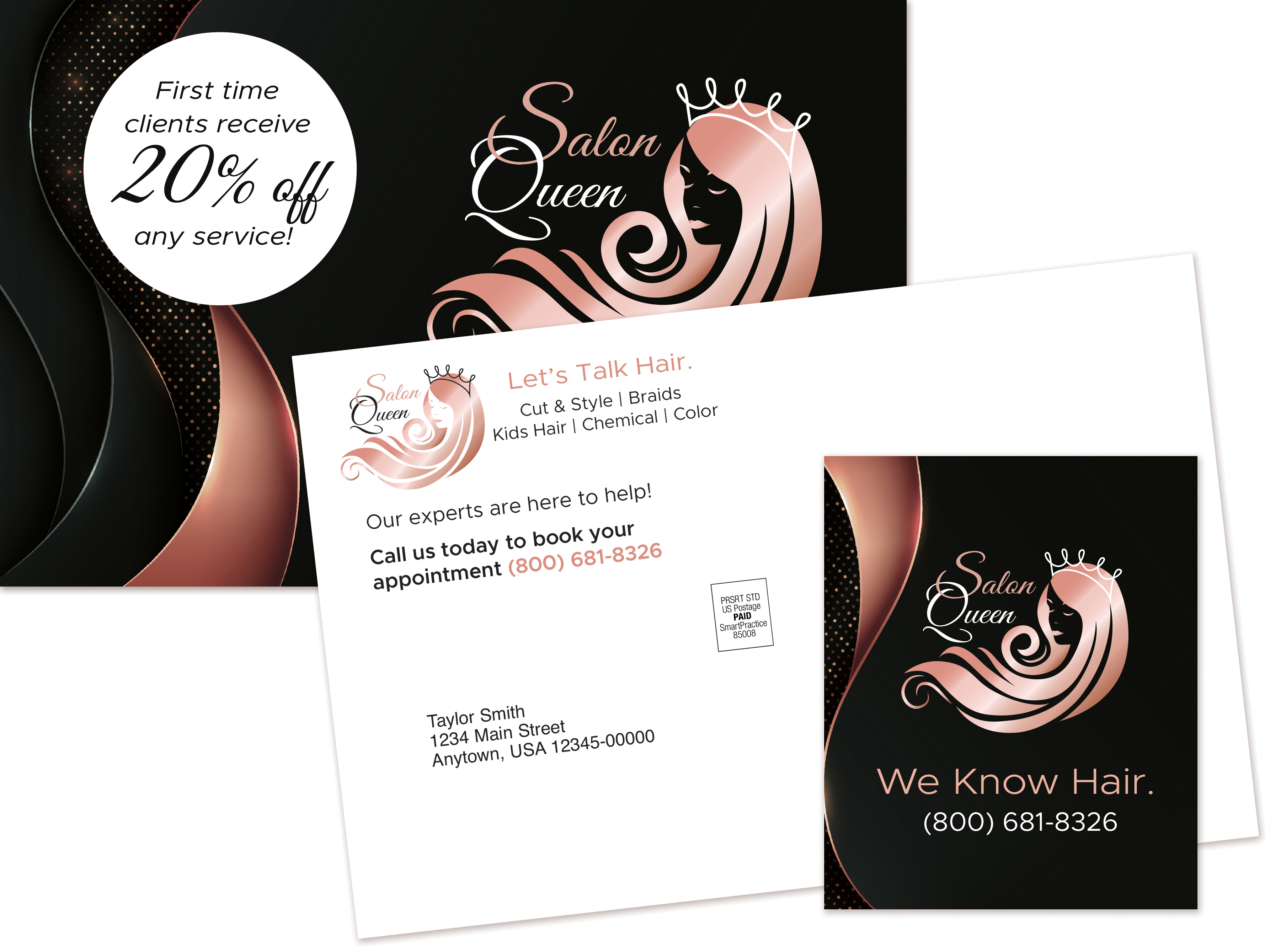 Magnet Mailer SuperSize Postcard (8.5" x 5.5") w/ Large Magnet (3.5" x 4.25")