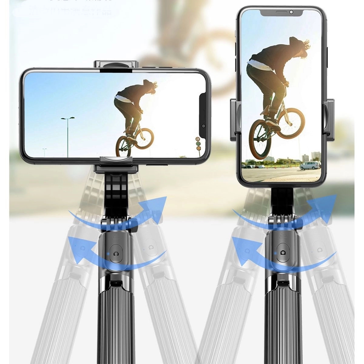 Mini Gimbal Stabilizer Bluetooth Selfie Stick 5