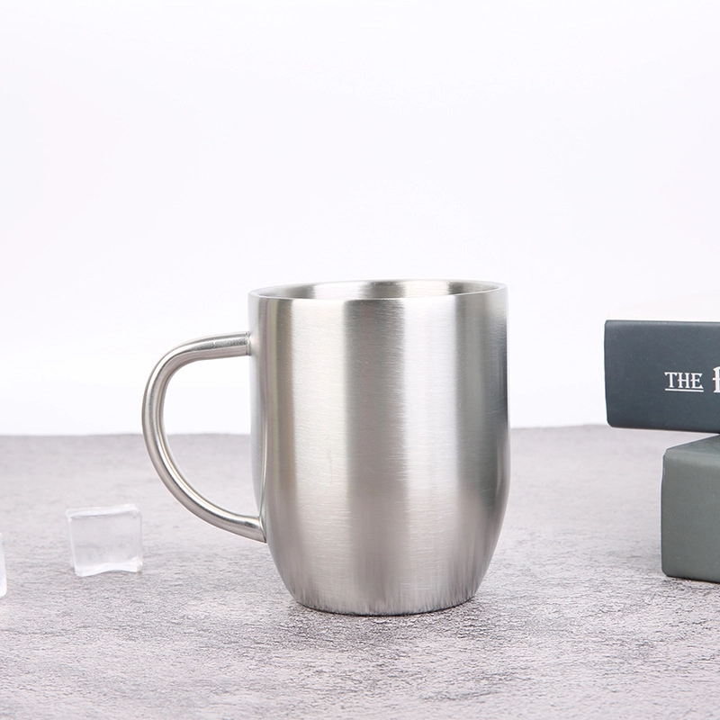 Custom 13.5 oz Double Walled Stainless Steel Coffee Mugs 5