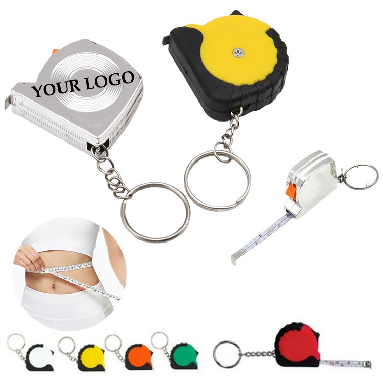 Portable Mini Retractable Pocket Keyring Tape Measure 1